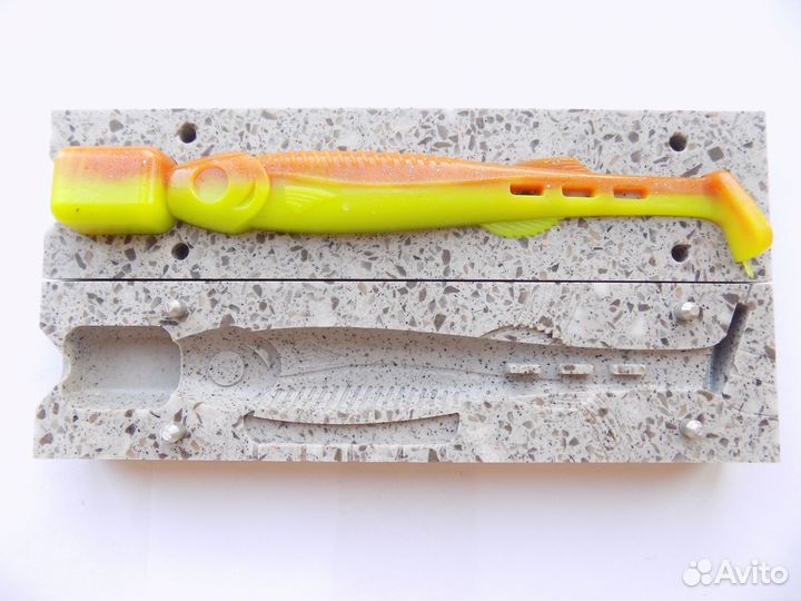 Формы для литья силиконовых приманок