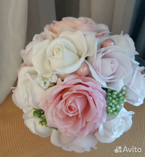 Букеты мыльные цветы в наличии
