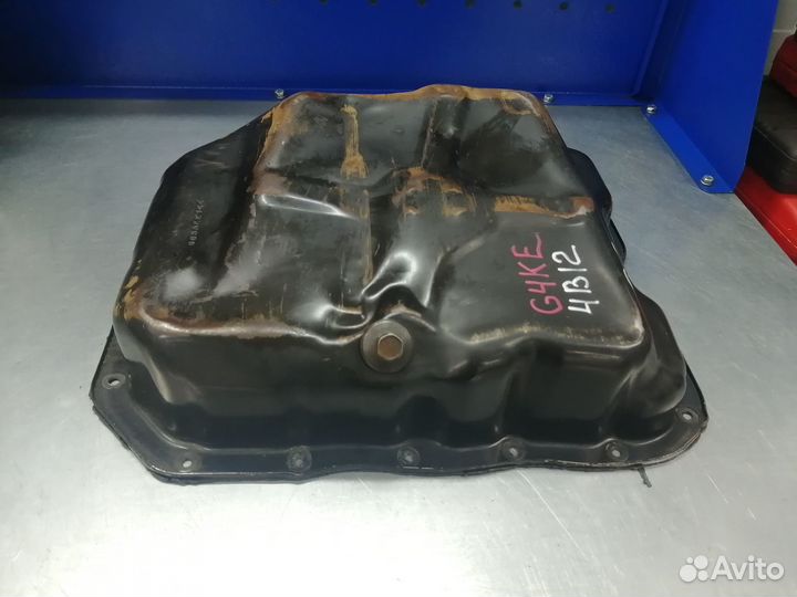 Поддон масляный g4ke 4b12 киа соренто, оптима