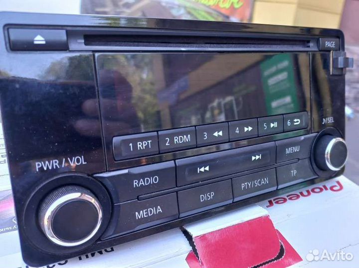 Штатная магнитола для mitsubishi lancer 10