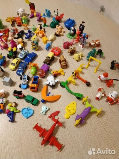 Игрушки из киндера 90-х