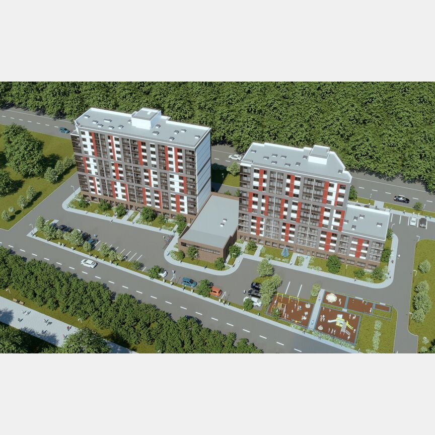 1-к. квартира, 34,9 м², 2/11 эт.