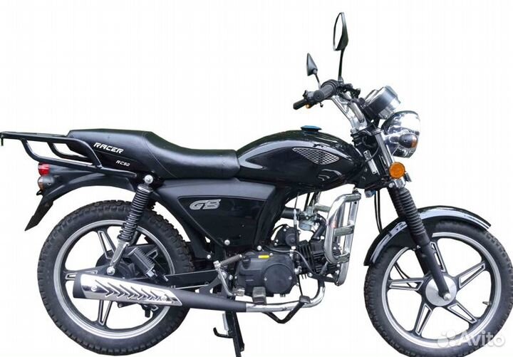 Мопед racer RC50 alpha + цпг 125 см3