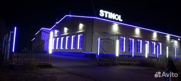 Архитектурное освещение зданий, домов, сооружений