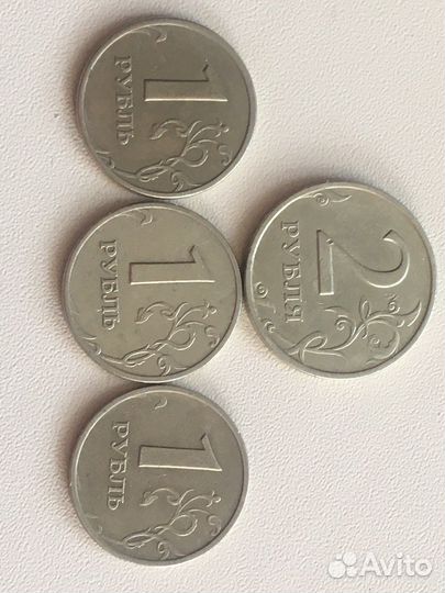 1и2 рубля 1999г,ммд,спмд