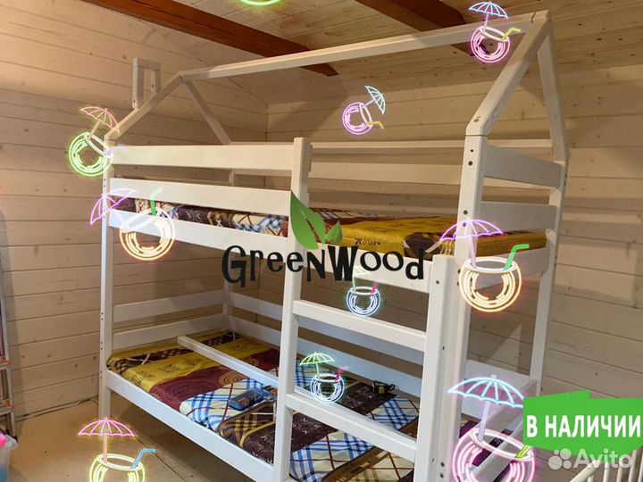 Кровать домик