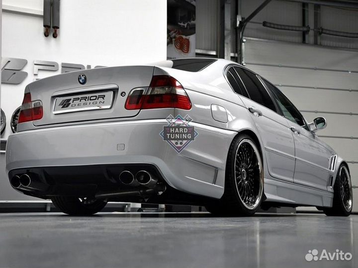 Задний бампер prior design BMW E46