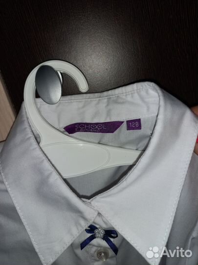 Рубашка для девочки в школу