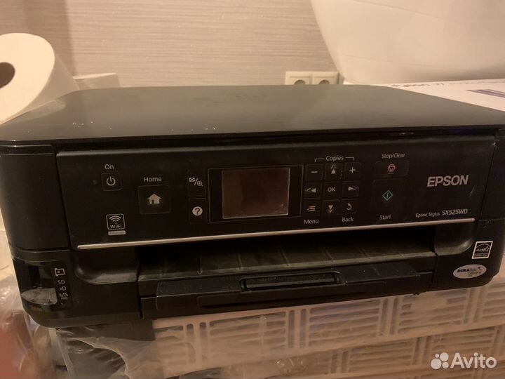 Принтер цветной бу epson