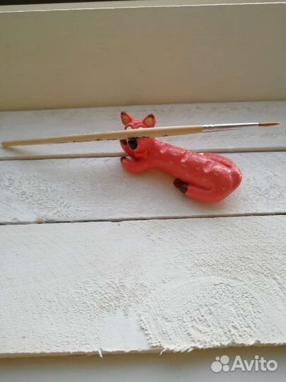 Подставка, держатель для кистей, ручная работа