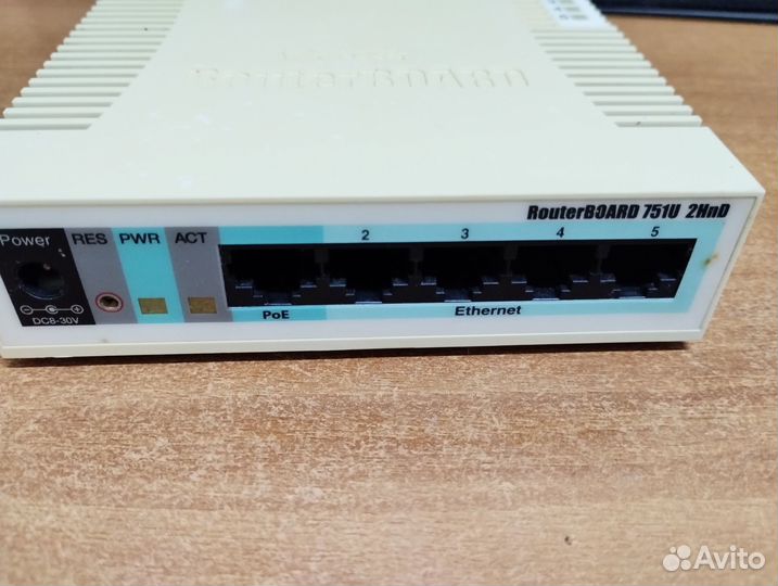 Маршрутизатор MikroTik RB751U-2HnD