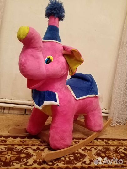 Детская качалка слон