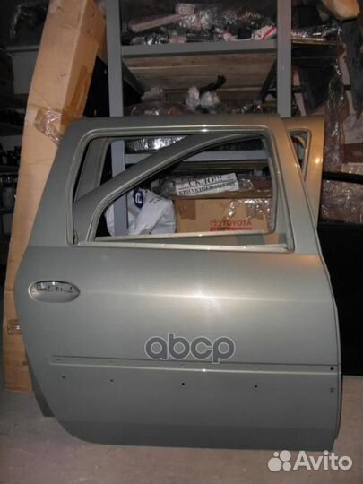 Дверь LADA Largus задняя правая под стекло с от
