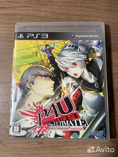Persona 4 Arena PS3 Японский