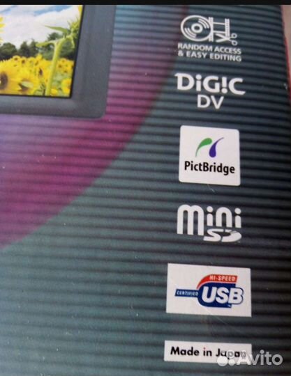 Видеокамера Canon dс40 miniDVD