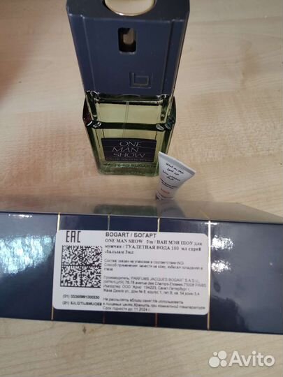 Мужской парфюм One Man Show от Bogart