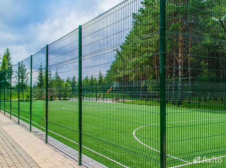 Забор сетка 3D