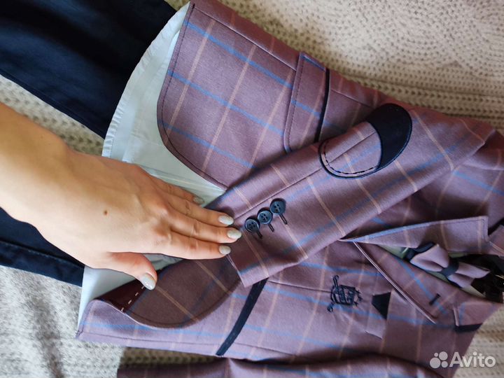 Костюм тройка турция