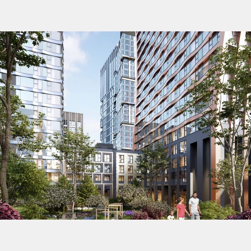 2-к. квартира, 58,5 м², 29/48 эт.