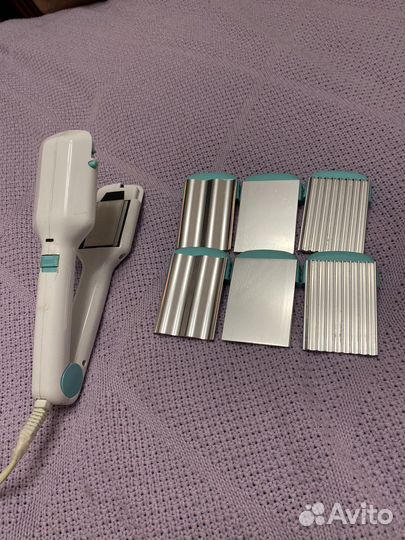 Утюжек-гофре с насадками