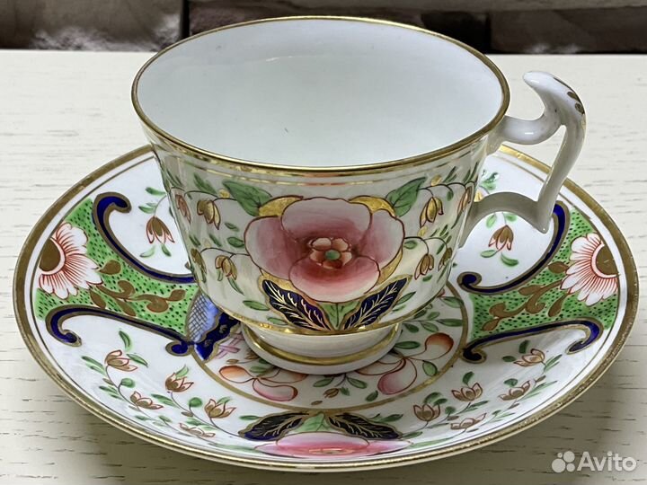 Антикварная чайная пара. Англия