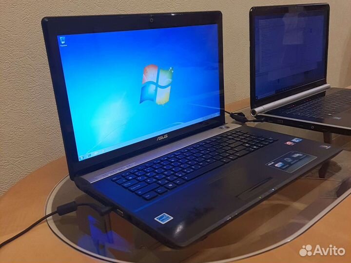 Asus N71J i7/4/750Gb сост отл Гарантия