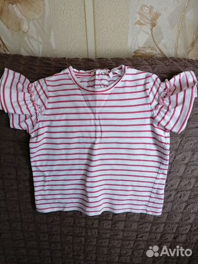 Футболки для девочки 86