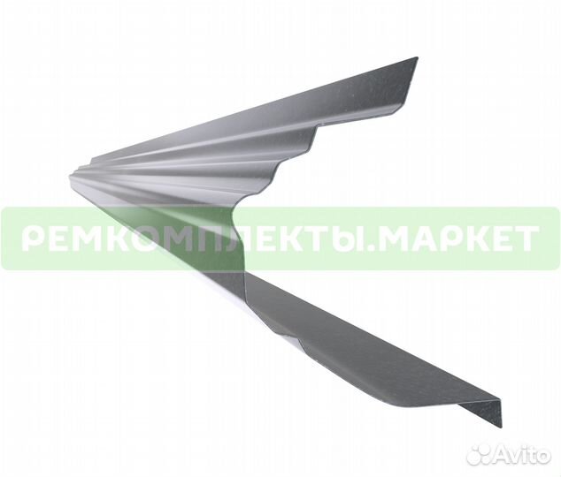 Ремонтный порог Мерседес 163 левый