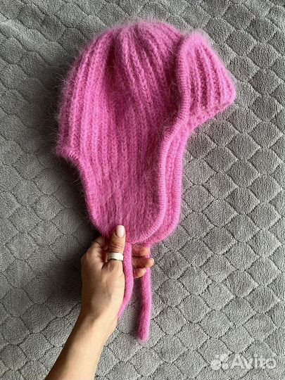 Шапка ушанка женская