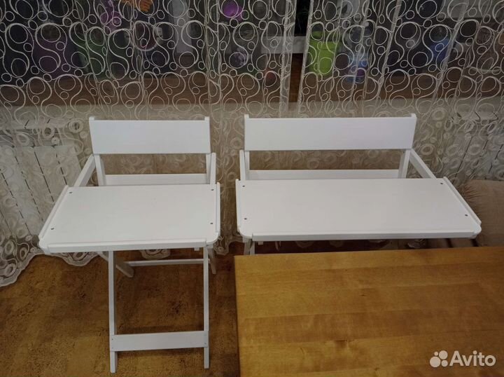 Стул для кормления двух детей