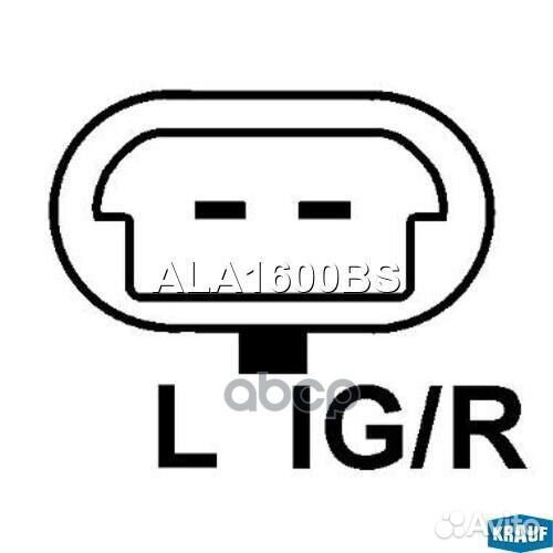 Генератор ALA1600BS Krauf