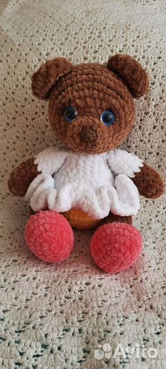 Вязаные плюшевые игрушки