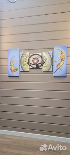 Картина маслом на холсте большая абстракция