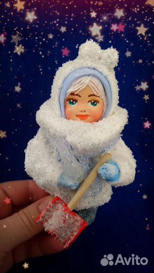 Продам набор ватных елочных игрушек