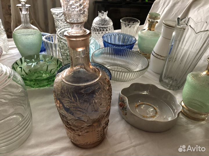 Стеклянная посуда СССР