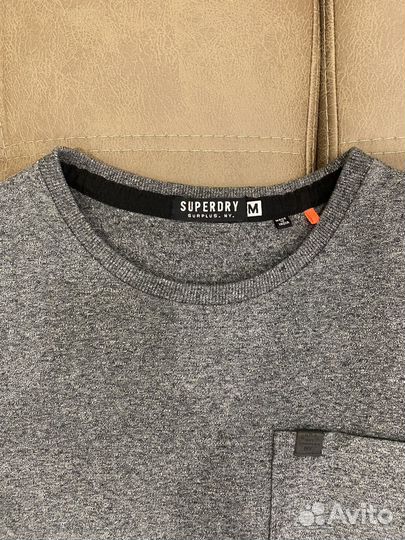 Свитшот джемпер Superdry Англия хлопок 46-48 раз