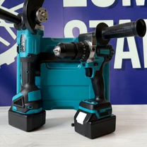 Набор Makita 2в1: ушм + шуруповерт для ледобура