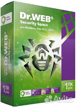 DR.WEB security space 1 Год 1 пк