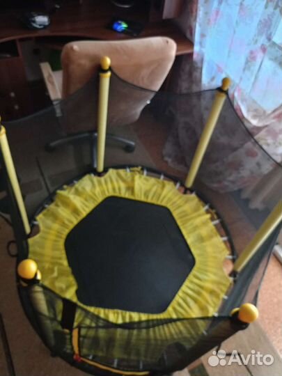 Батут с сеткой