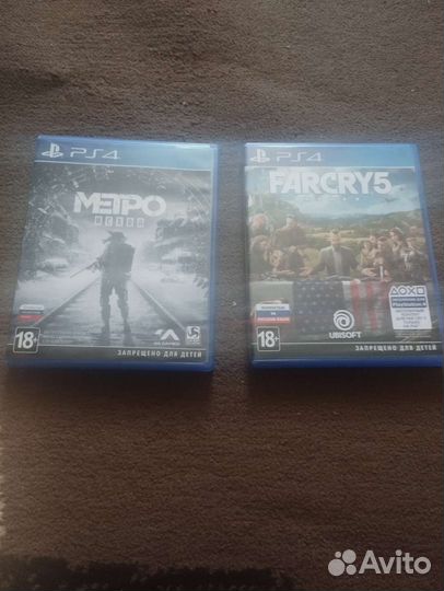 Игровые диски на ps4