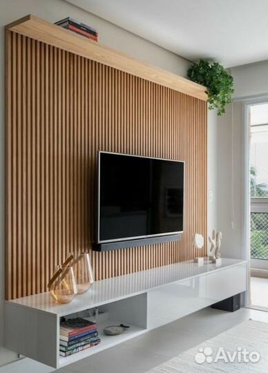 Рейки шпонированные декоративные