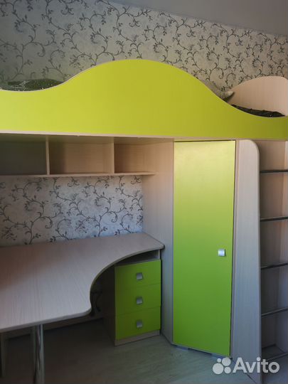 Кровать чердак Дисней