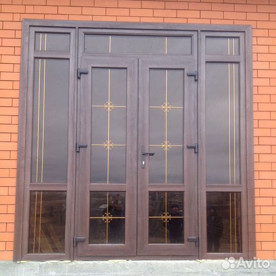 Пластиковые Витражи 400х290 89