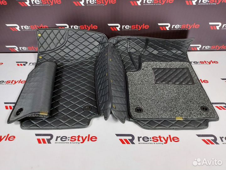 Ковры салона 3D Nissan Patrol 62 Правый руль