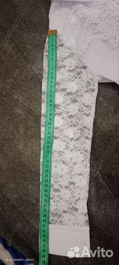 Блузка белая школьная 122 128