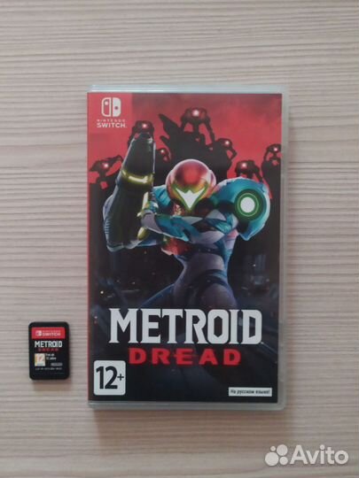 Metroid dread картридж