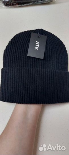 Мужская шапка двойная без лейбла по голове