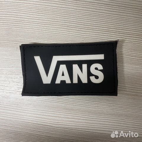 Нашивка на липучке “Vans”