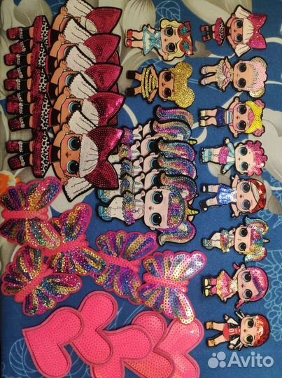 Нашивка заплатка для одежды Лол