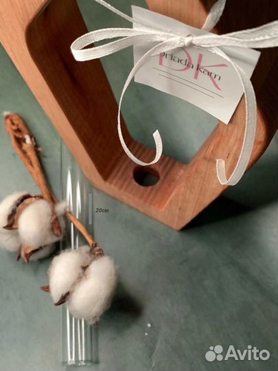 Ваза деревянная